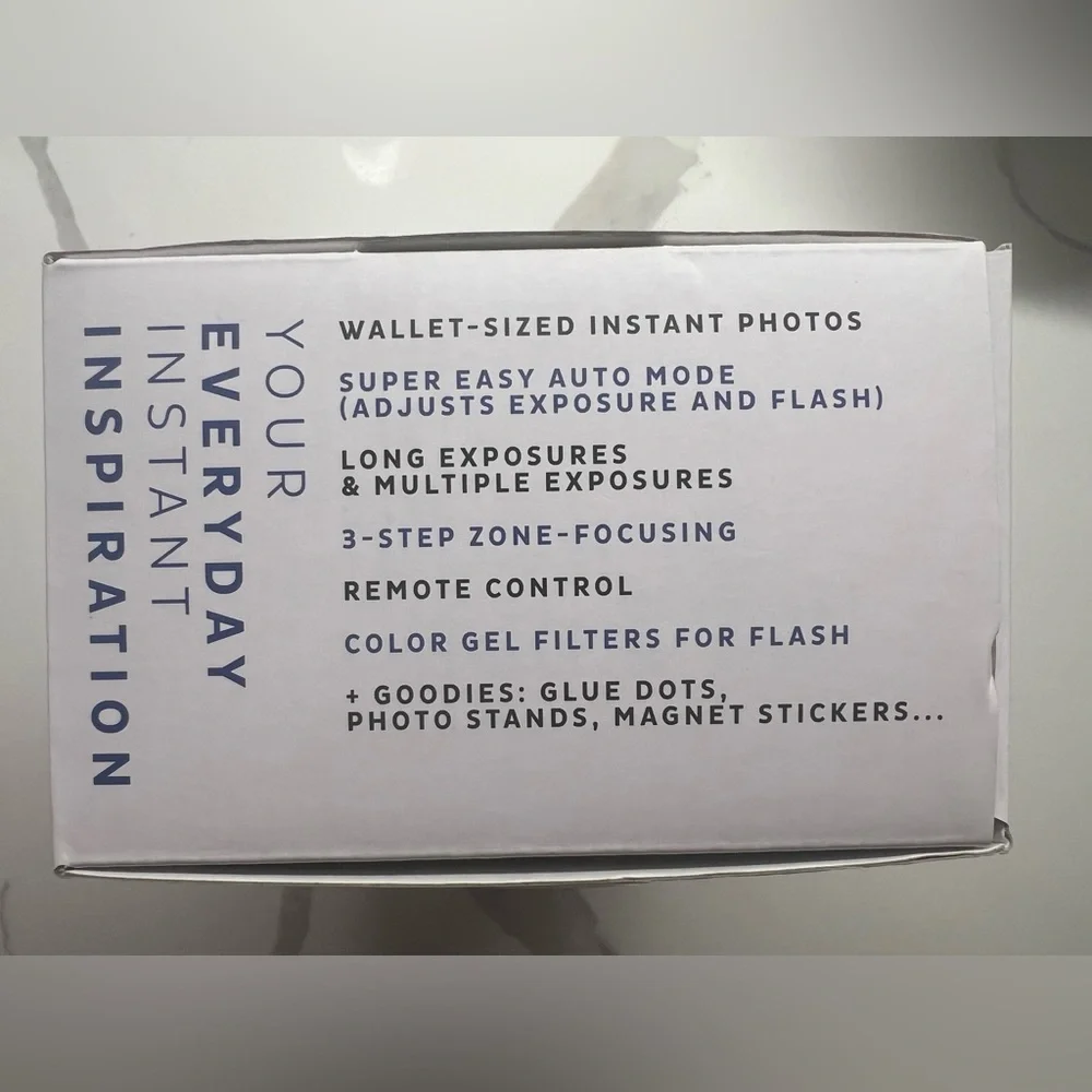 NIB lomography x The Adventure Challenge Lomo’Instant Automat Camera, White - Picture 4 of 11